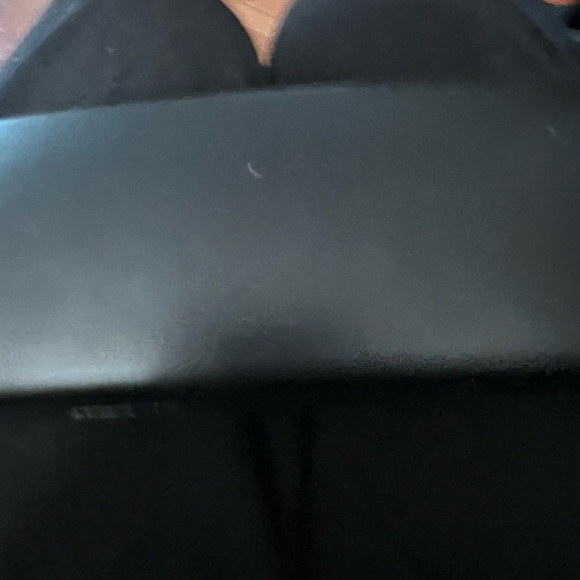 Versace Sunglasse case 6 by 2 black has cleaning cloth. - Picture 12 of 13